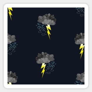 Thunder and Lightning Sticker